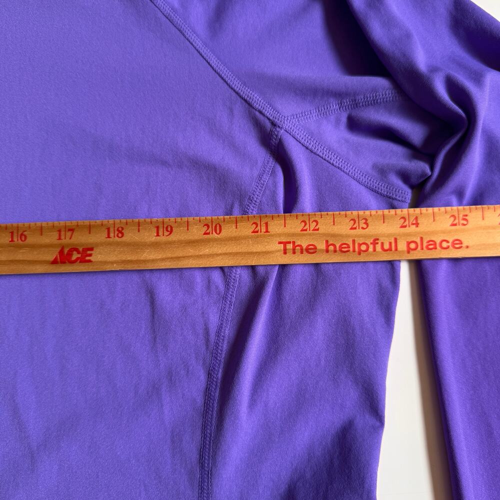 Coolibar Hightide Long Sleeve Swim Shirt Womens XXL Amethyst Crew UPF 50+ 03273 - Picture 9 of 13